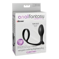 Plug para Principiantes Ass-Gasm Cockring - Negro