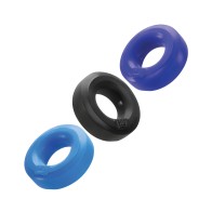 Pack de 3 Anillos Hunky Junk - Cobalto