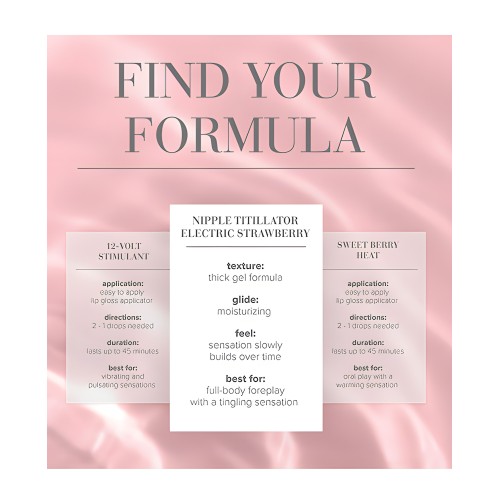 JO Nipple Titillator Strawberry Stimulant