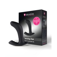 Mystim Twisting Tom - with e-stim - Black