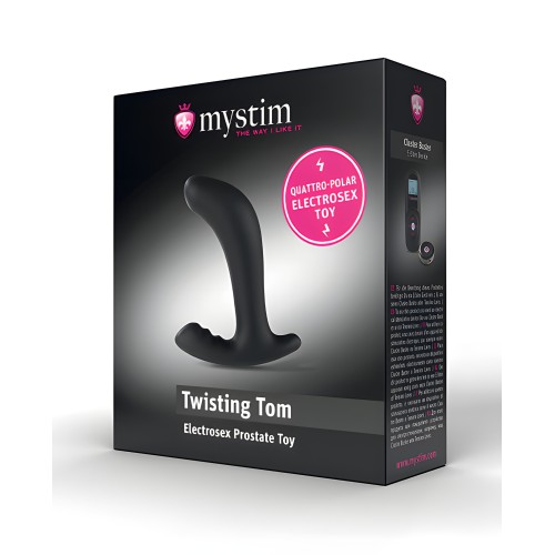 Mystim Twisting Tom - with e-stim - Black