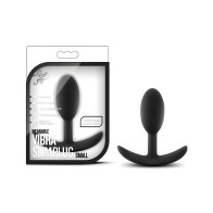 Blush Luxe Wearable Vibra Slim Plug - Negro