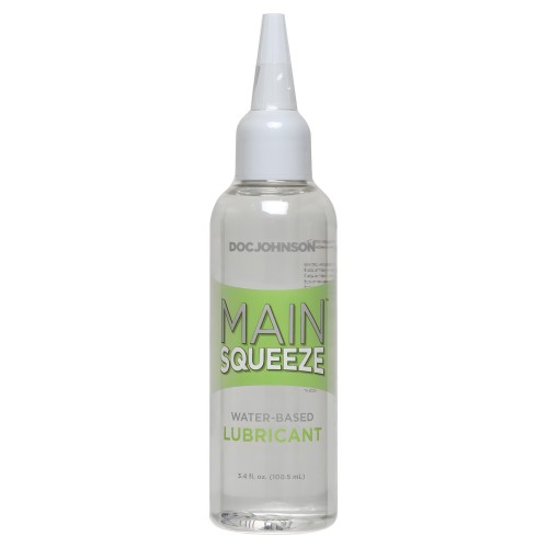 Lubricante a Base de Agua Main Squeeze - 3.4 oz