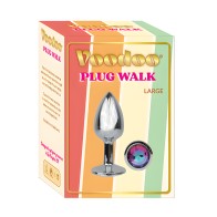 Voodoo Walk Large Metal Plug - Silver