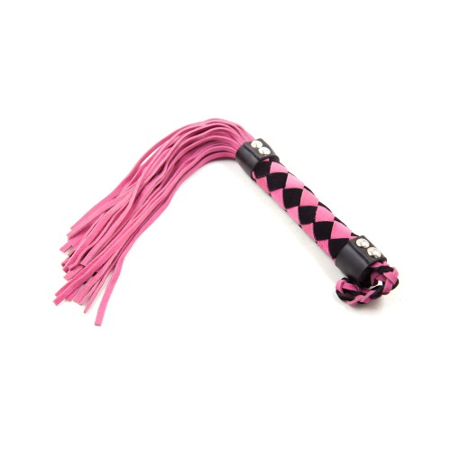 Flogger de Cuero Plesur de 15" - Rosa
