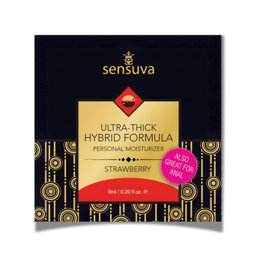 Sensuva Ultra Thick Hybrid Moisturizer - Strawberry