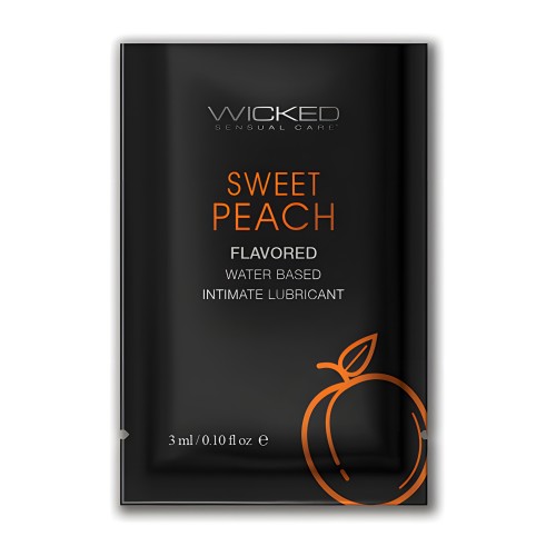 Wicked Sensual Care Lubricante a Base de Agua - Durazno Dulce