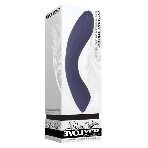 Evolved Coming Strong Vibrator - Azul