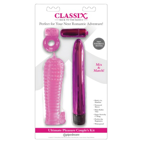 Classix Ultimate Pleasure Couples Kit - Versatile Fun