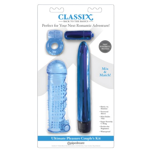 Kit de Placer para Parejas Classix Ultimate - Azul