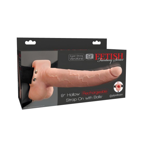 Strap On Hueco Recargable - Flesh