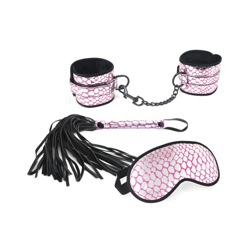 Kit de Bondage Spartacus de Restricciones de Muñeca Rosa