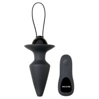 Plug Anal Remoto Evolved - Negro