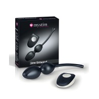 Mystim Jane Untamed Geisha Balls - Black