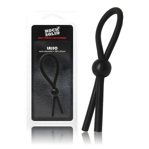 Lazo Ajustable Rock Solid - Silicona Negra