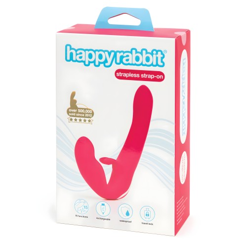 Happy Rabbit Strap-on Conejito Sin Correa - Rosa