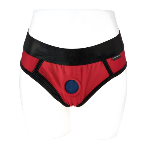 Sportsheets Em.Ex. Contour Harness in Red