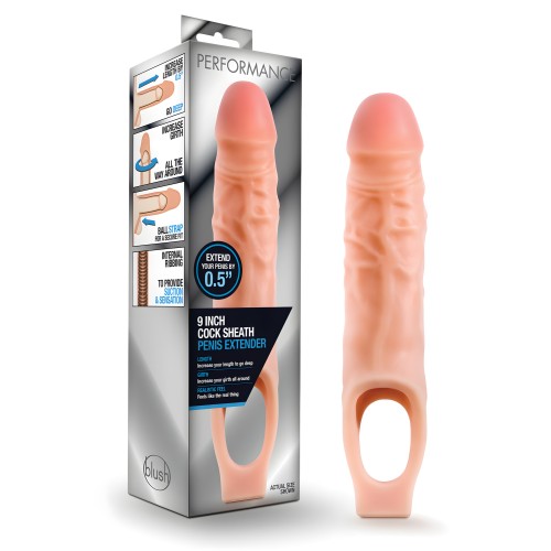Blush Performance 9" Cock Sheath - Flesh