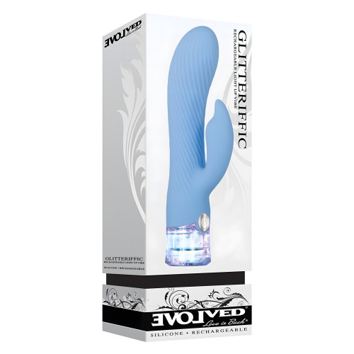 Vibrador Evolved Glitteriffic - Azul