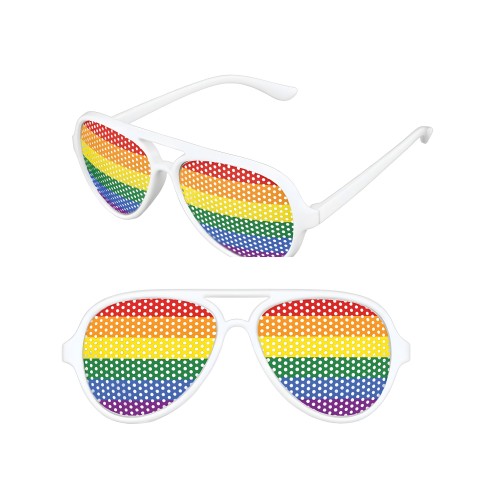 Rainbow Pinhole Glasses