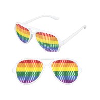 Rainbow Pinhole Glasses