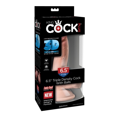 Realistic King Cock Plus Triple Density Cock