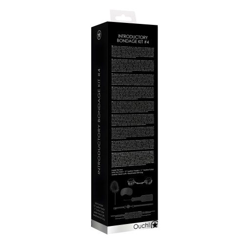 Kit de Bondage Shots Ouch #4 - Negro
