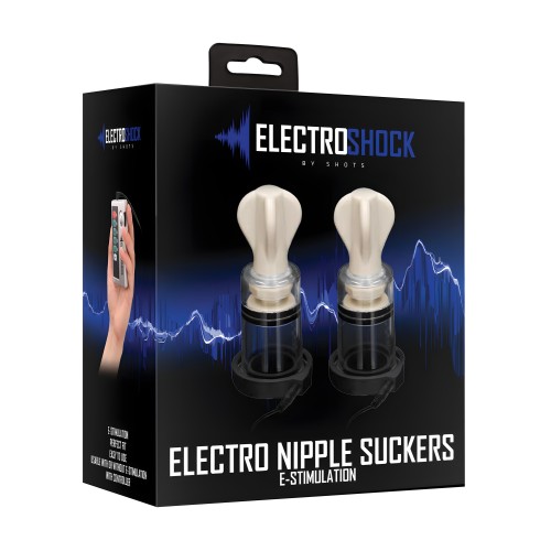 Succionadores de Pezones Electroshock - Transparentes