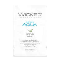 Lubricante a Base de Agua Wicked Sensual Care Simply Aqua