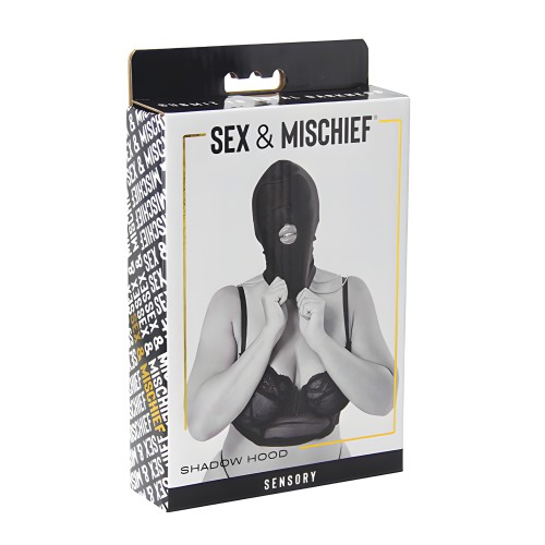 Capucha Shadow de Sex & Mischief - Negra