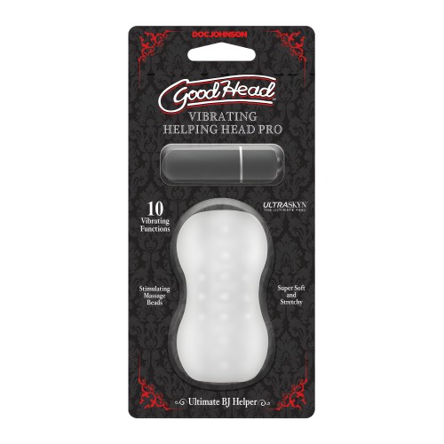GoodHead Helping Head Pro Masturbador Vibrador - Helado