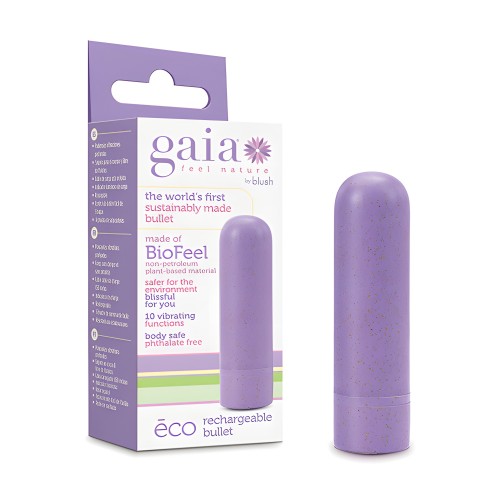 Blush Gaia Eco Bullet Recargable - Lila