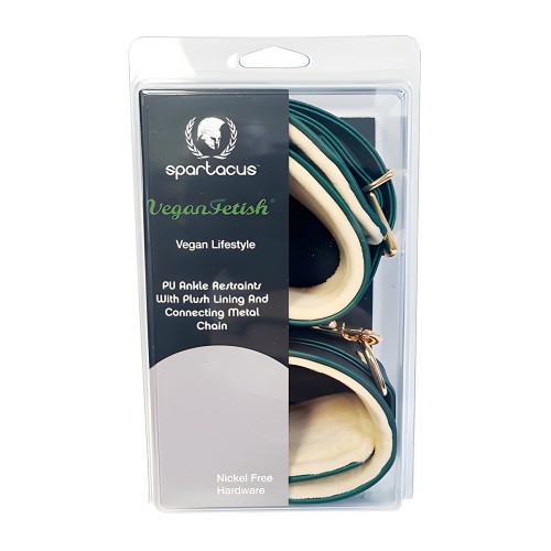 Esposas de Tobillo PU Spartacus Verde