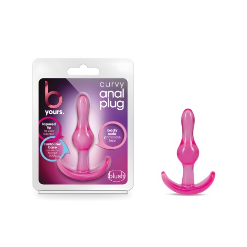 Plug Anal Curvy B Yours - Rosa