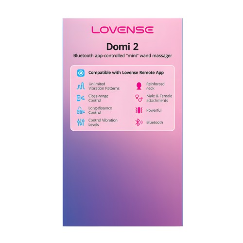 Lovense Domi 2 Mini Wand - Black