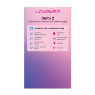 Lovense Domi 2 Mini Wand - Black