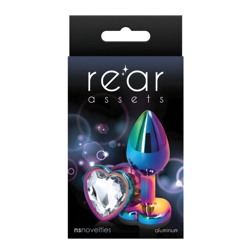 Rear Assets Multicolor Heart Small Anal Toy