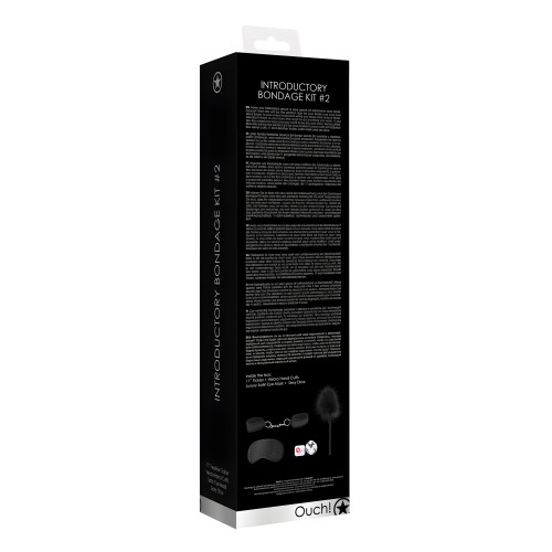 Kit Introductorio de BDSM Shots Ouch #2 Negro