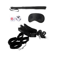 Shots Ouch Bondage Belt Restraint System - Black