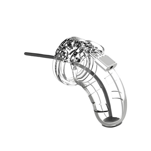 Shots Man Cage 3.5" w/Silicone Urethral Sounding