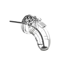 Shots Man Cage 3.5" w/Silicone Urethral Sounding