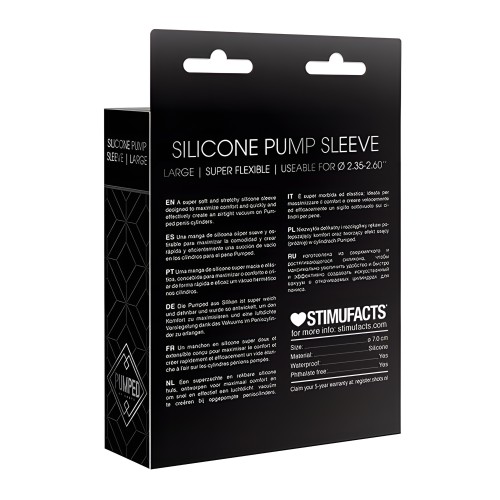 Shots Pumped Sleeve - Large Black