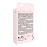 Shots Pumped Set de Bombas para Clítoris y Pezones Rosa Oro