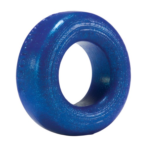 Oxballs Silicone Cock T Ring - Blueballs