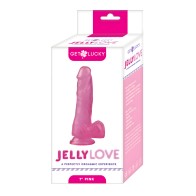 Get Lucky 7" Jelly Series Jelly Love - Pink