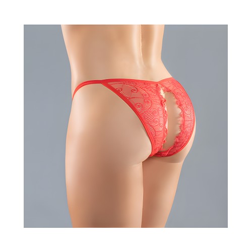 Adore Lace Enchanted Belle Panty Rojo T/U