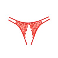 Adore Lovestruck Panty Red O/S