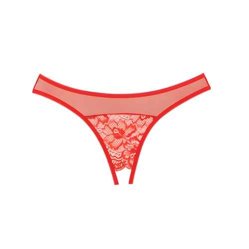 Adore Just a Rumor Panty Red O/S