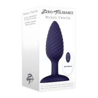 Zero Tolerance Wicked Twister Anal Recargable - Púrpura