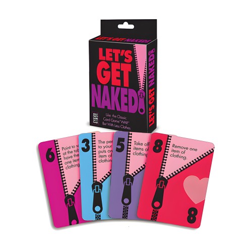 Juego de Cartas Let's Get Naked